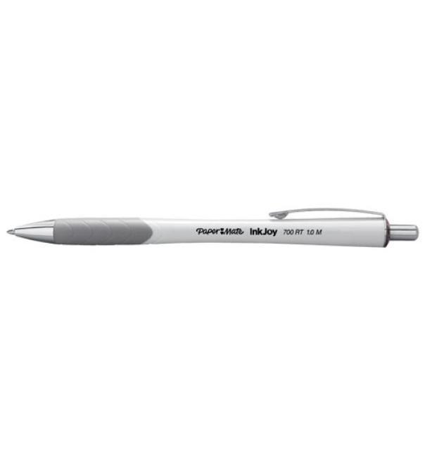 Penna a sfera Paper Mate inkjoy 700 RT nero confezione da 12