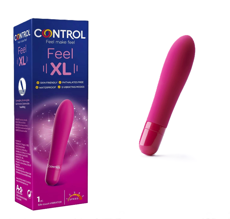 Vibratore Control Feel XL silk touch sex toys