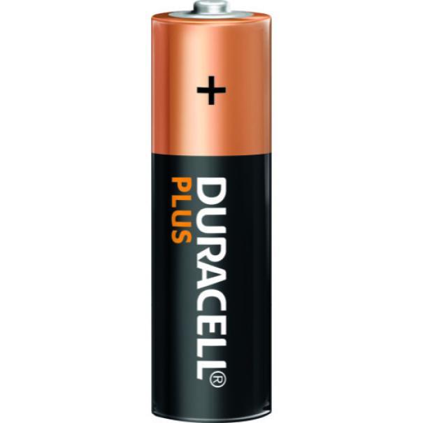Batterie alcaline Duracell Plus AA blister da 4