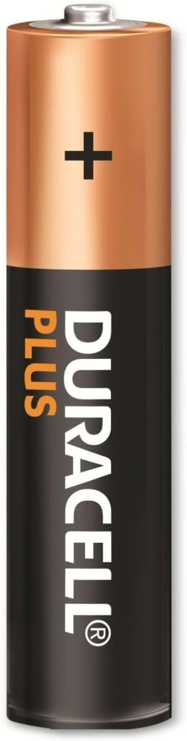 Batterie alcaline Duracell Plus ministilo AAA blister da 4