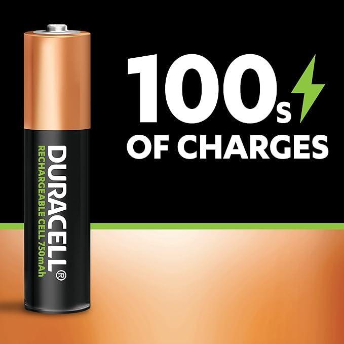 Batterie ricaricabili Duracell AAA 750mAh blister da 2