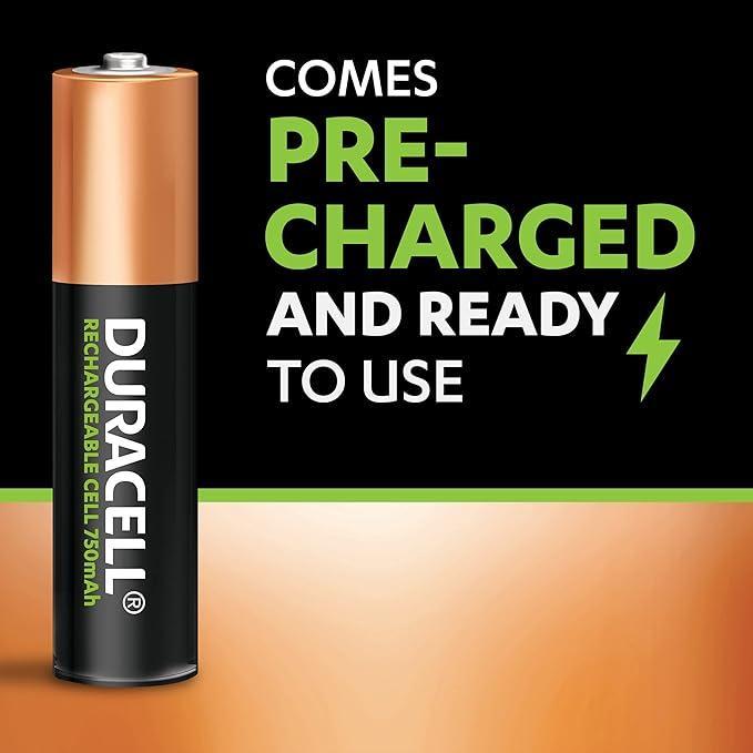 Batterie ricaricabili Duracell AAA 750mAh blister da 2