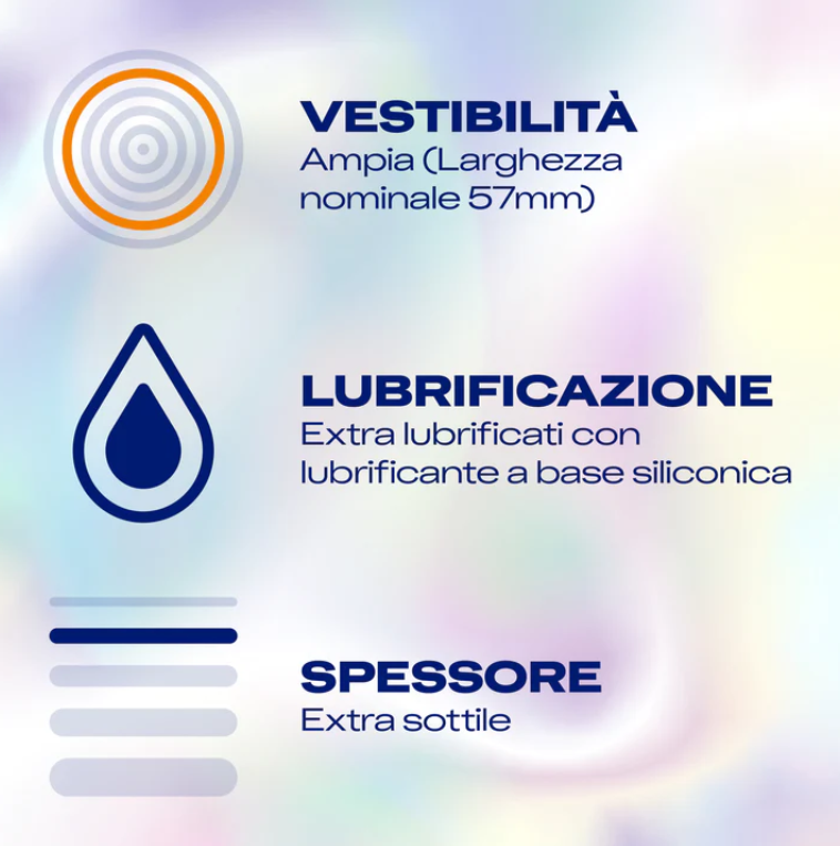 Preservativi Durex invisible XL confezione da 6