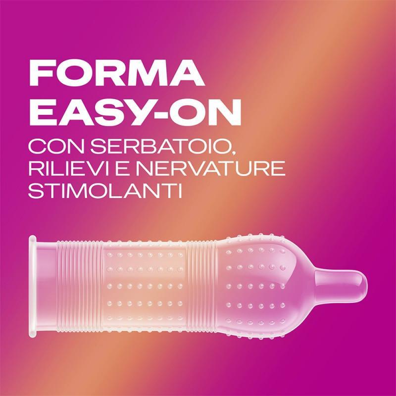 Preservativi Durex pleasuremax confezione da 6