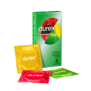 Preservativi  tropical mix easy on confezione da 6