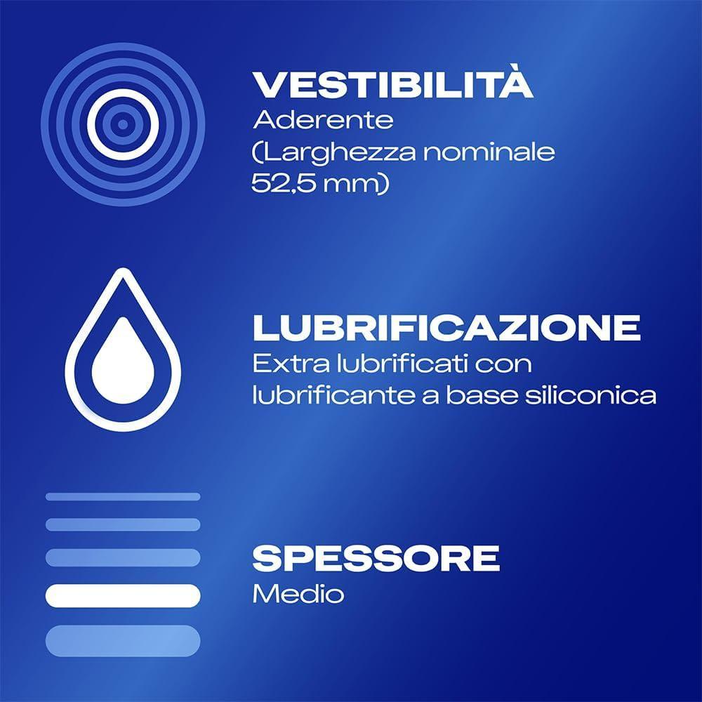 Preservativi Durex Settebello classico confezione da 3