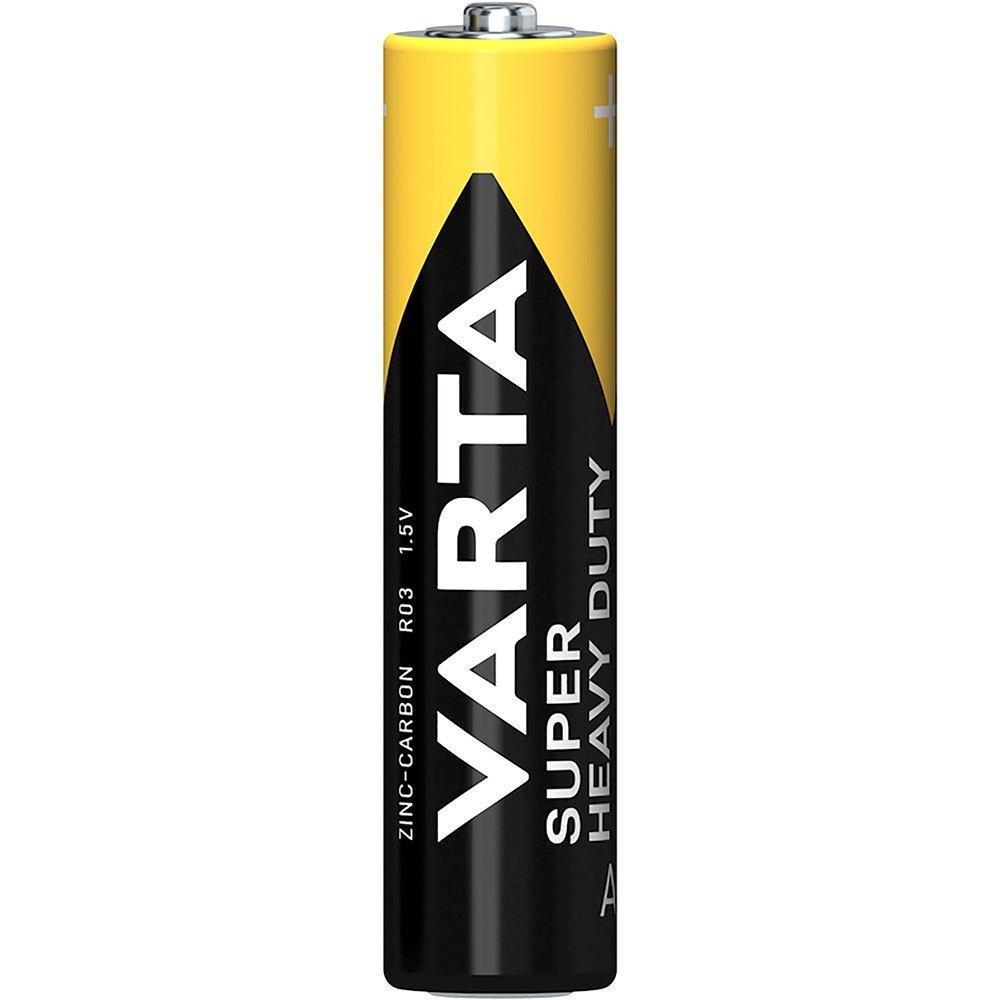 Batteria Varta Super Heavy Duty AAA blister da 4