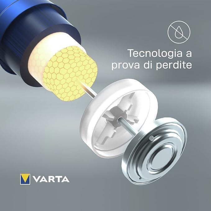 Batteria Varta Longlife power ministilo AAA blister da 4