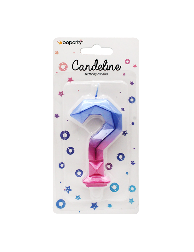 Candelina punto ? diamond gradient color 8.5cm