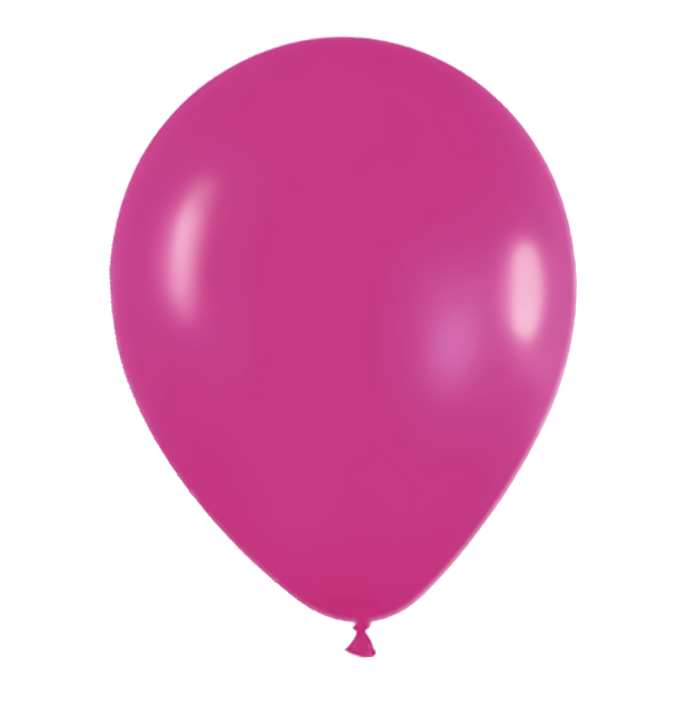 Palloncini colore fucsia 10'' confezione da 12 pezzi