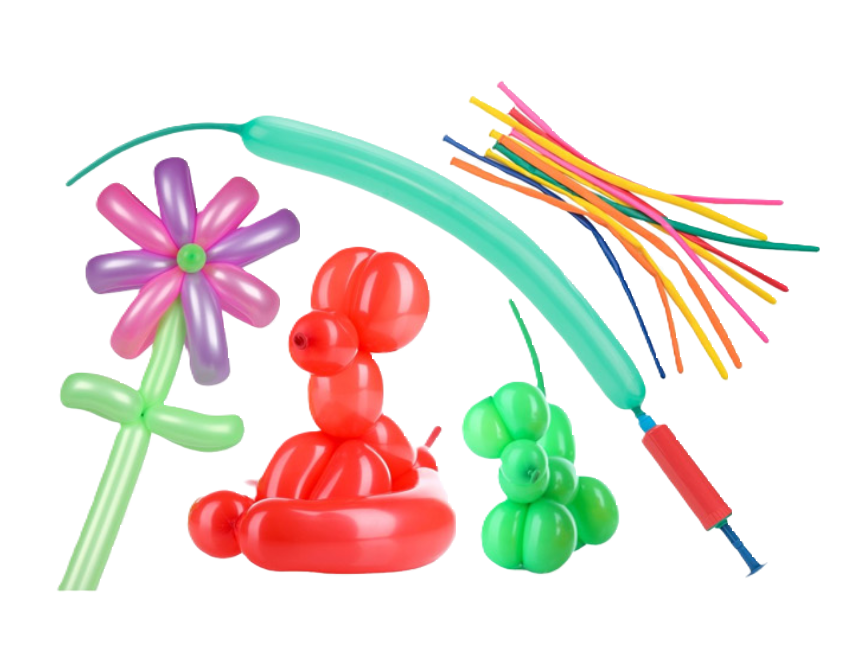 Palloncini colori assortiti modellabili confezione da 15