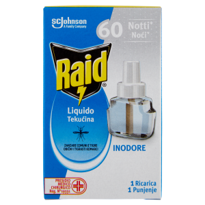 Ricarica liquida 60 notti  inodore 36ml