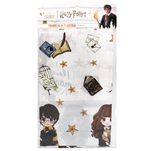 Tovaglia harry potter in pvc, dimensione 180x120cm, decorazione tavola per festa a tema harry potter