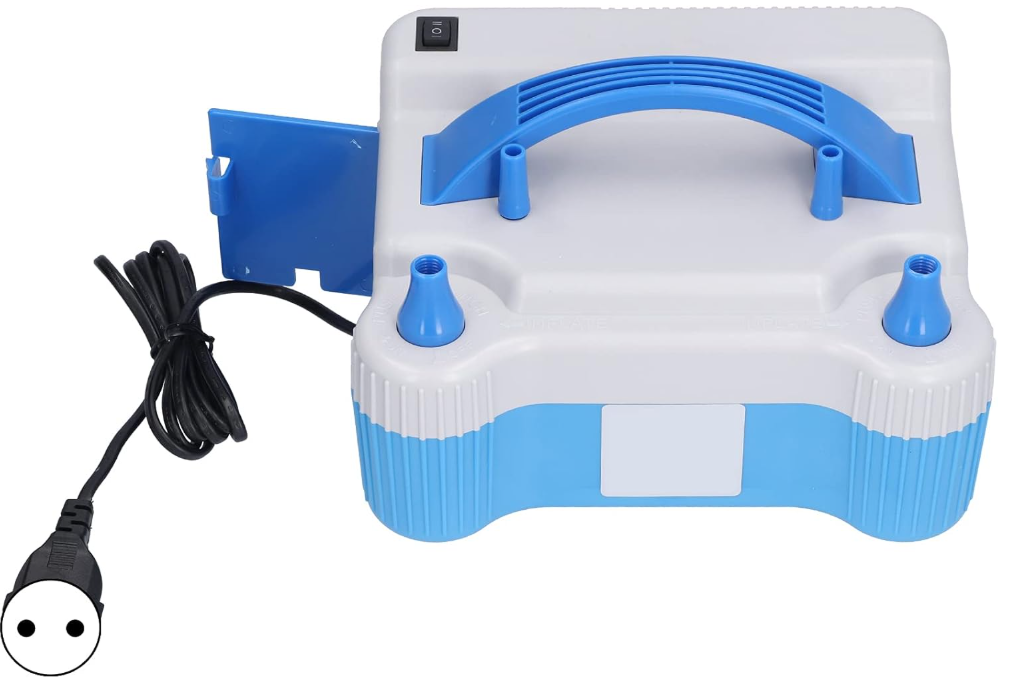 Pompa elettrica per palloncini da 700W con doppio ugello