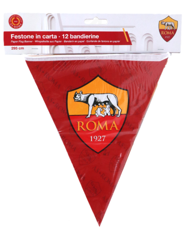 Festone bandierine Roma 295x26x20cm