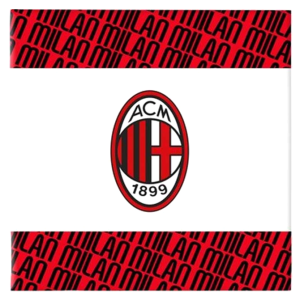 Tovaglioli in carta milan, confezione da 20, decorazione festa a tema milan