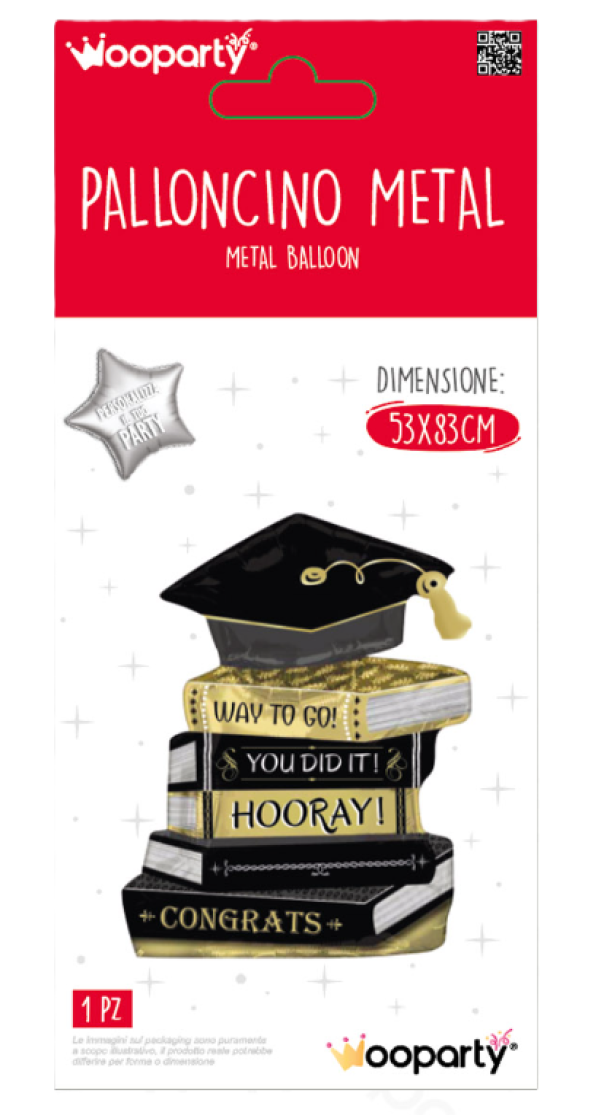 palloncino-Laurea-Wooparty-53x83cm-02 Palloncino Laurea Wooparty 53x83cm