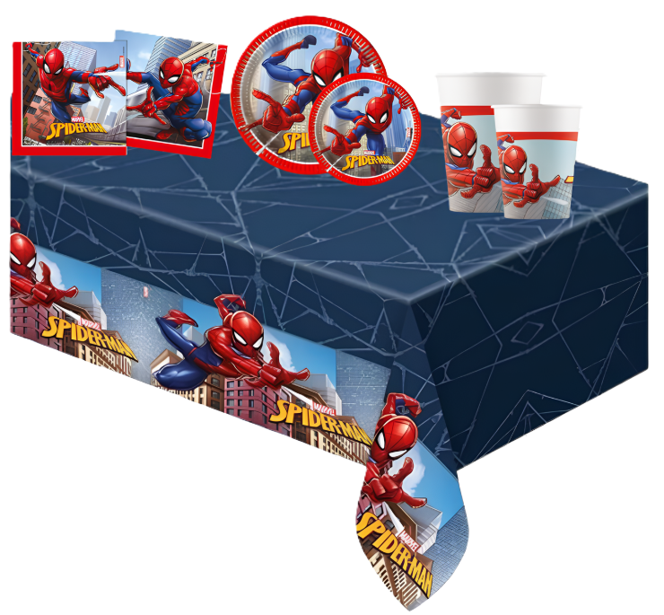 Kit Compleanno a tema Spiderman 136pz