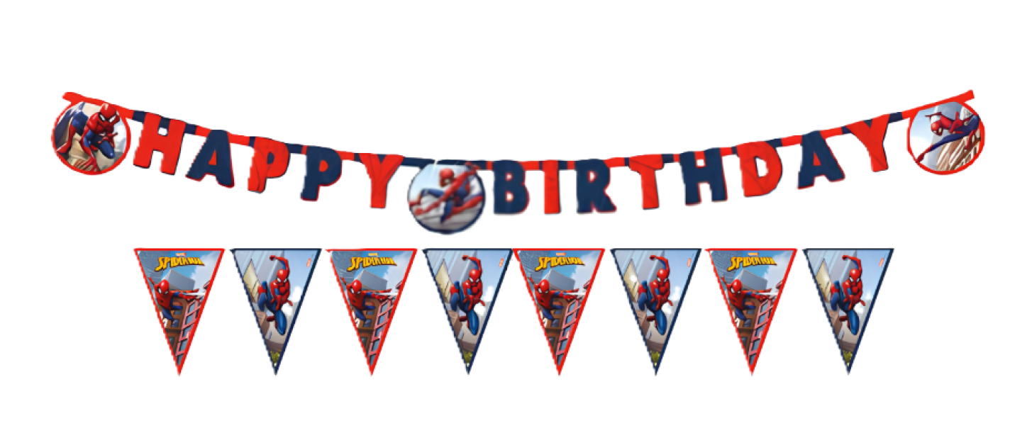 Kit Compleanno a tema Spiderman 136pz