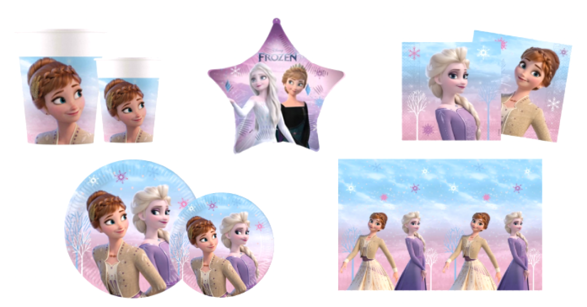 Kit Compleanno Frozen 113pz
