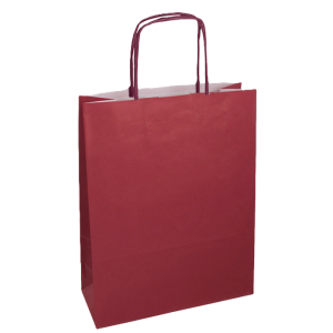 Buste in carta bordeaux 25 pz. 22x32x10cm tg.s