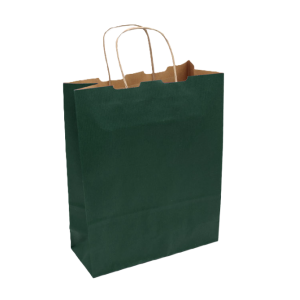 Buste regalo kraft verde 25pz 18x20x8cm tg.s
