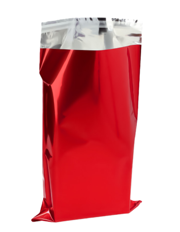 Buste adesive rosso metal 4pz 20x35cm