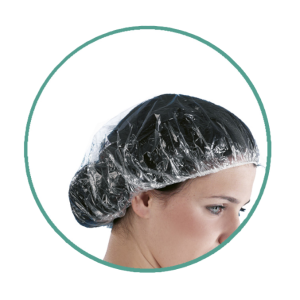 Cuffie doccia 25pz 26cm