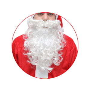 Barba da babbo natale con elastico 20gr