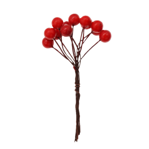 Decorazioni natalizie c/fil di ferro 36pz. 10cm