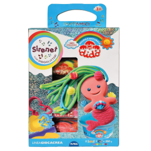 Pasta modellabile didò giocacrea sirenetta