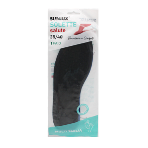 Solette unisex antibatteriche multi taglia 35-40 1 paio