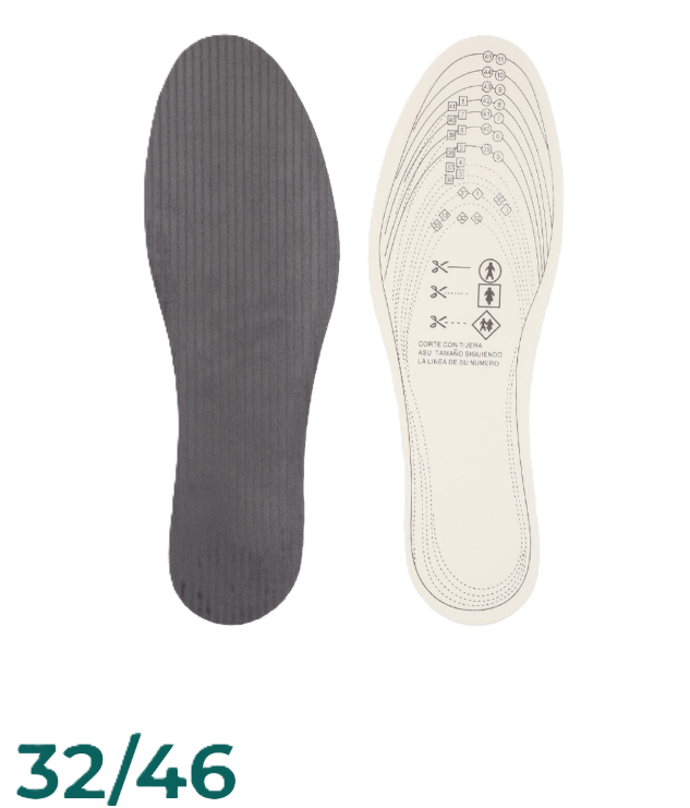 Solette unisex antibatteriche multi taglia 32-46 1 paio