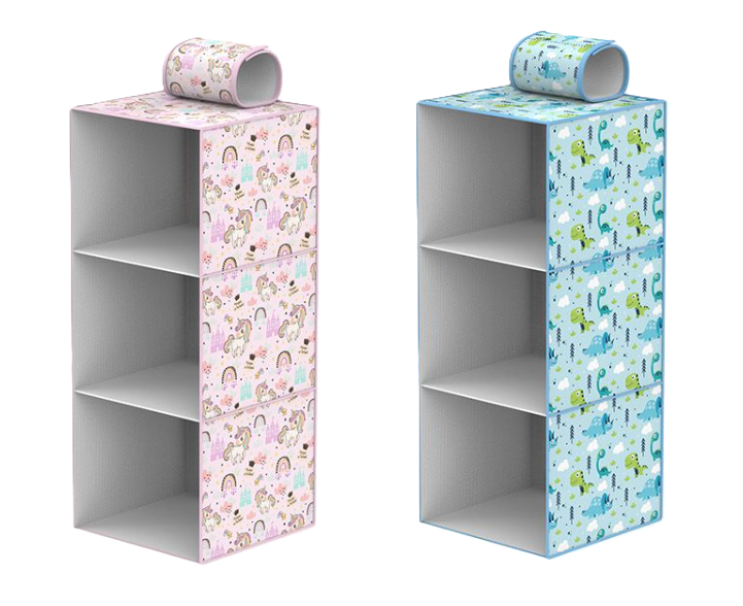 Organizer kids 3 piani 30x30x60cm 1pz