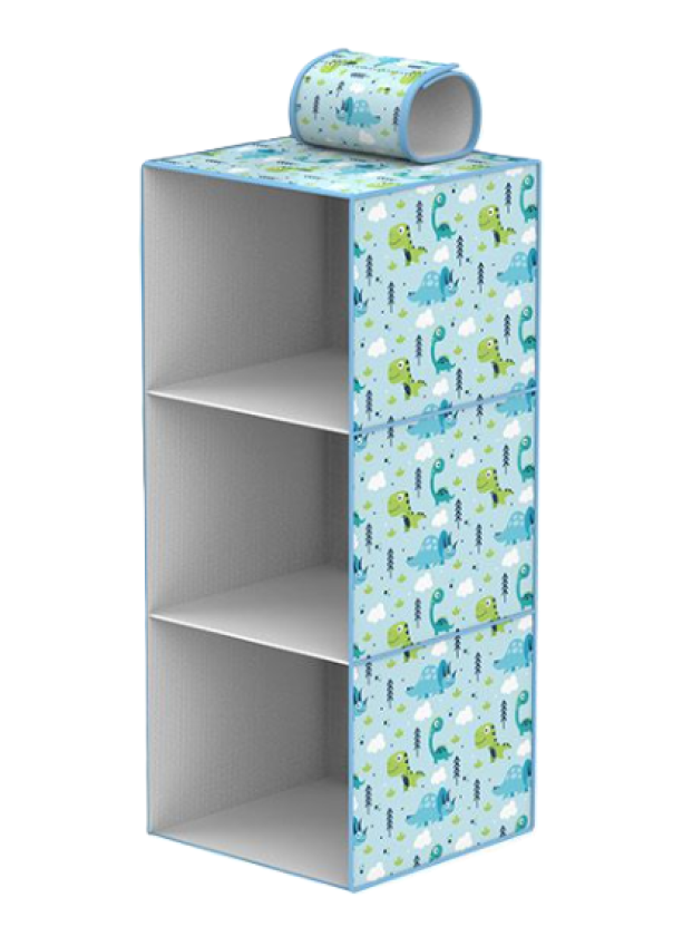 Organizer kids 3 piani 30x30x60cm 1pz