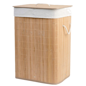 Cesto portatutto bamboo 41x31x57cm