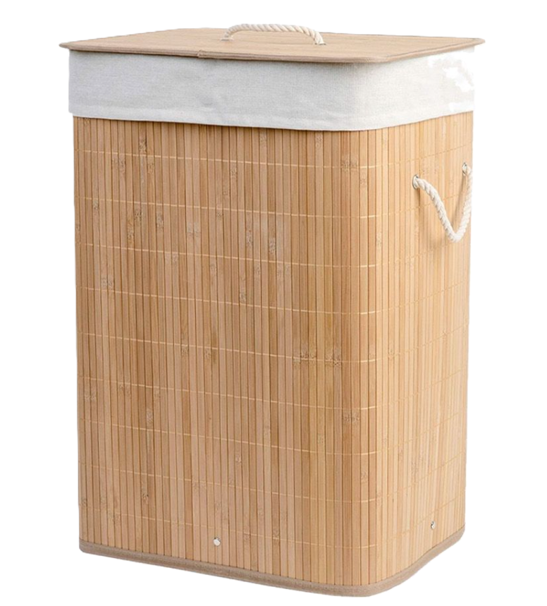 Cesto portatutto bamboo 41x31x57cm