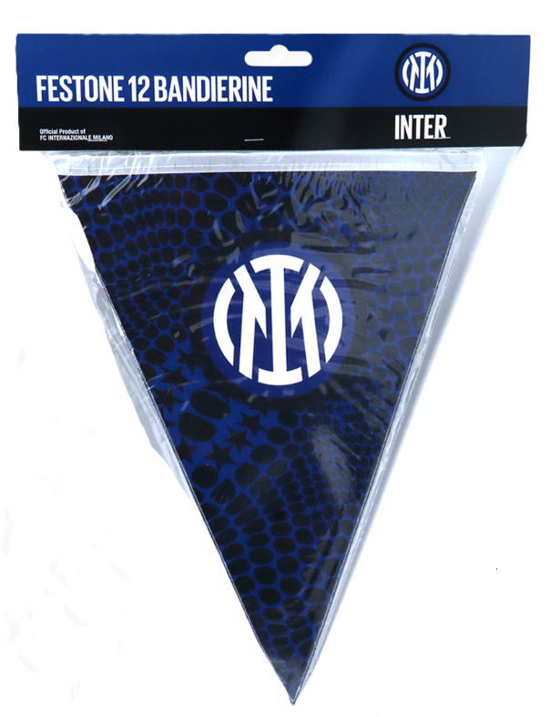 Festone bandierine Inter 300x27x22cm