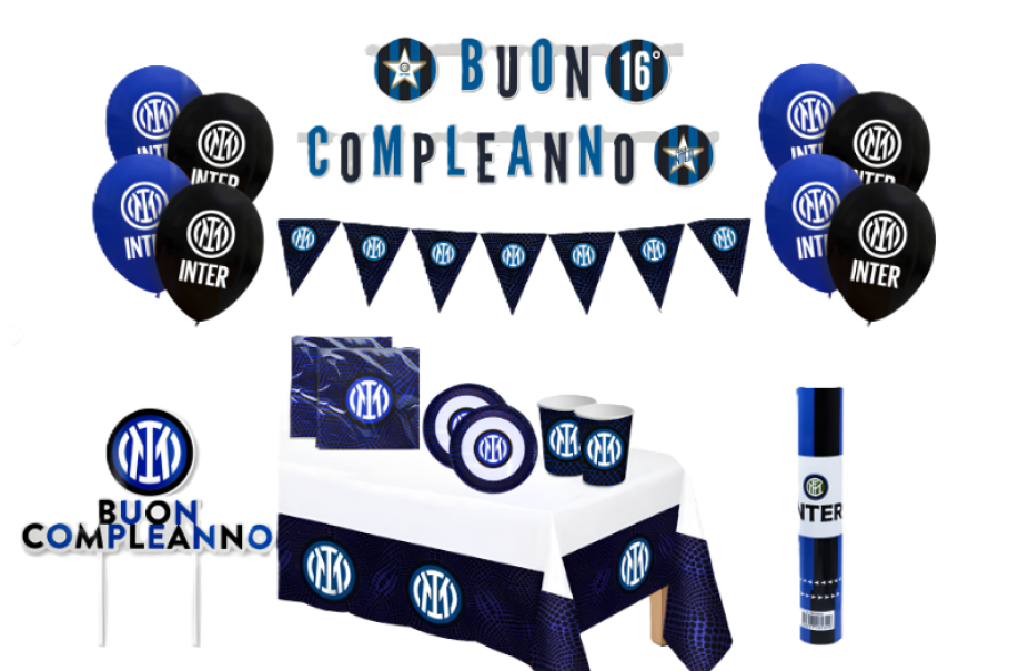 Kit Compleanno Inter 106pz