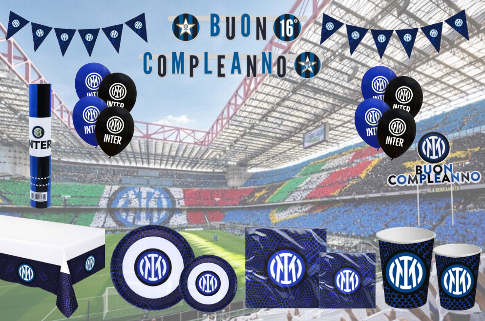 Kit Compleanno Inter 106pz
