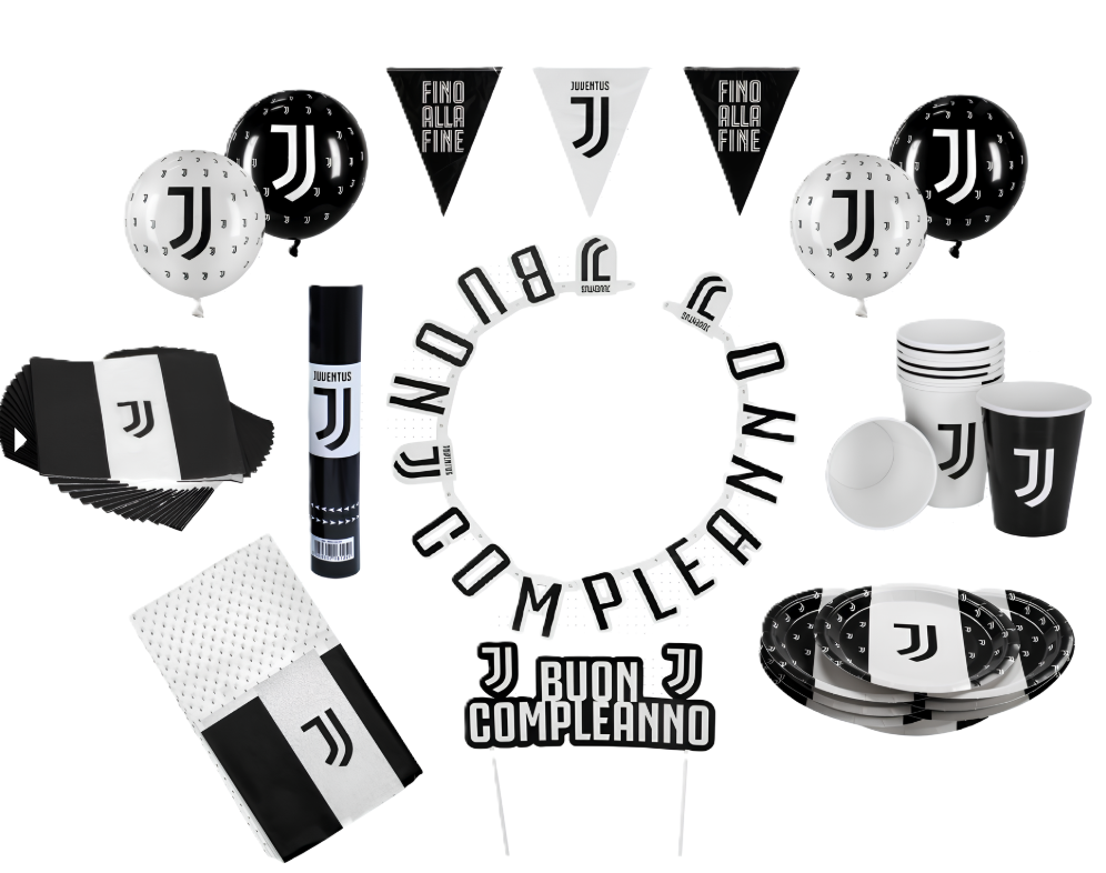 Kit Compleanno Juventus 106pz