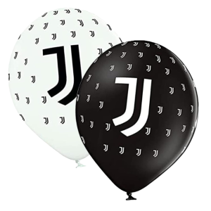 Palloncini in lattice juventus 12pz 30cm