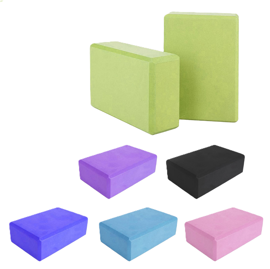 Mattonella yoga in eva 23x15x7,6cm colori random