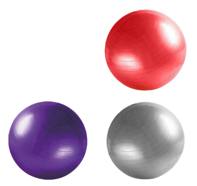 Palla da fitness 65cm colori random