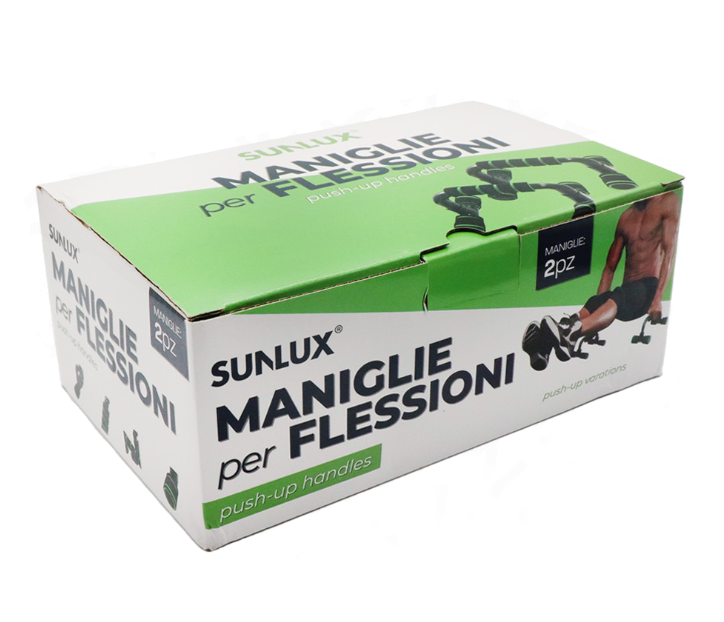 Sunlux Push Up maniglie Unisex colori random confezione da 2