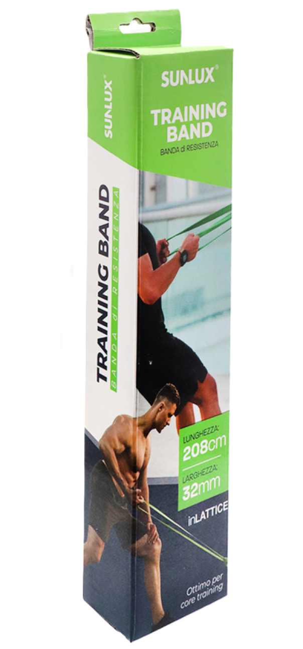 Elastico Banda di resistenza Fitness 2,08m in lattice