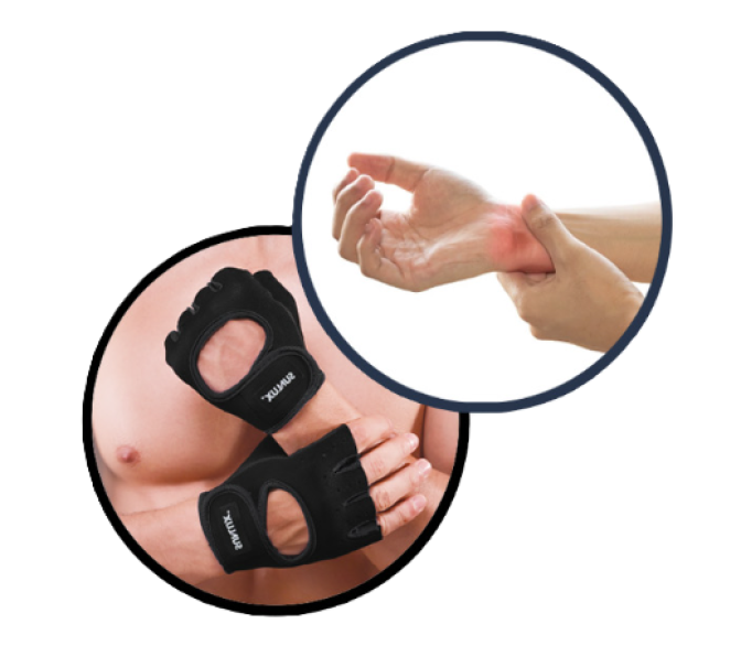 Guanti Fitness Pro Neoprene Tg. unica