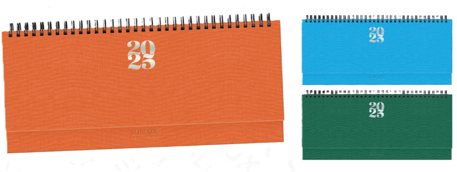 Agenda Sunlux settimanale 29.8x10.5cm 128 pagine
