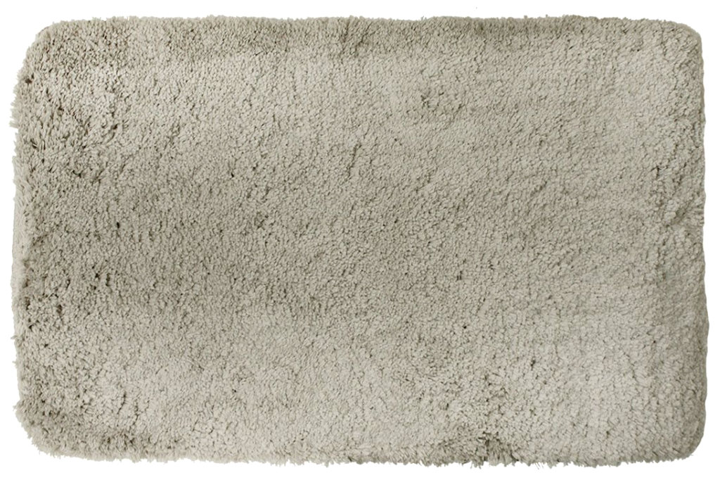 Tappeto da bagno beige antiscivolo 45x75cm