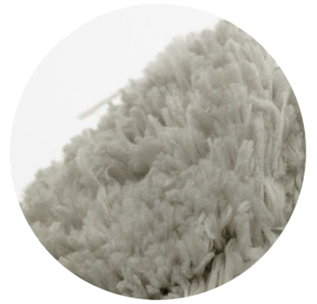 Tappeto da bagno beige antiscivolo 45x75cm